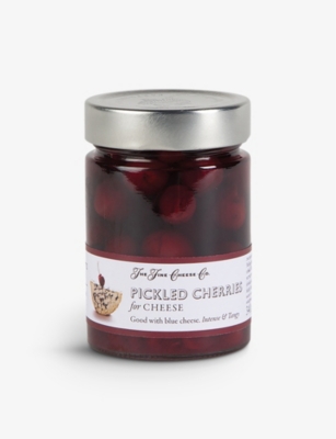 THE FINE CHEESE CO: Pickled cherries 340g
