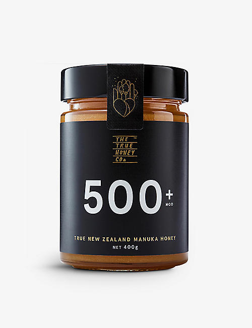 THE TRUE HONEY COMPANY: Raw Manuka Honey MGO500+ 400g