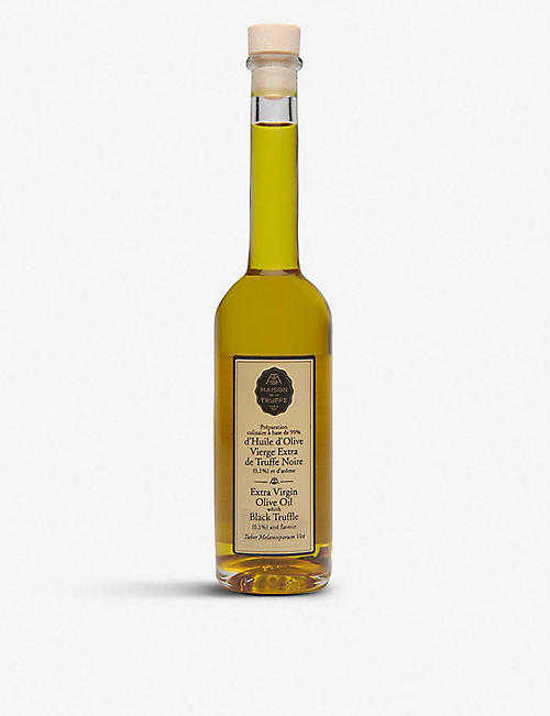 MAISON DE LA TRUFFE: Olive Oil with Black Truffle 100ml