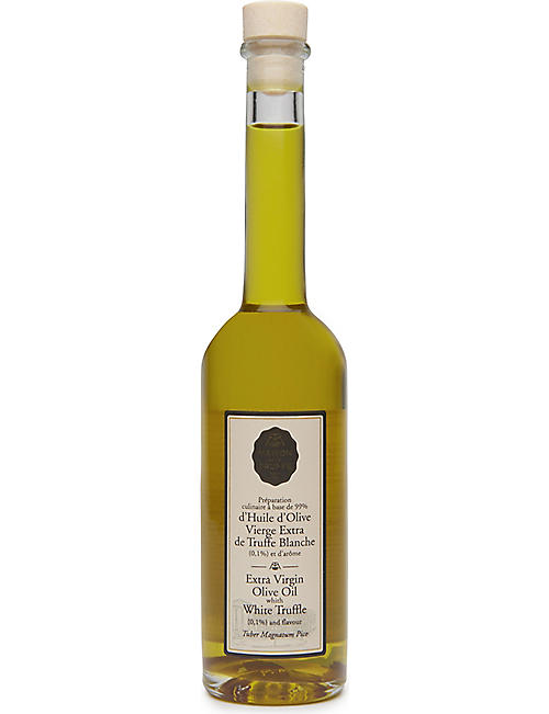 MAISON DE LA TRUFFE: Olive Oil with White Truffle 100ml