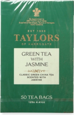 TAYLORS OF HARROGATE Green Jasmine tea bags 125g