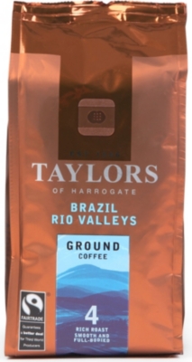 TAYLORS OF HARROGATE Brazil Rio Valleys ground coffee 227g