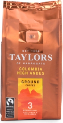 TAYLORS OF HARROGATE Colombia High Andes ground coffee 227g