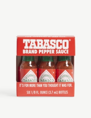 TABASCO Miniature travel pack 6 x 3.7ml