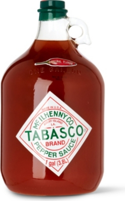 Tabasco jug one gallon