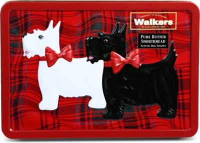 WALKERS Scotty dog shortbread tin 200g