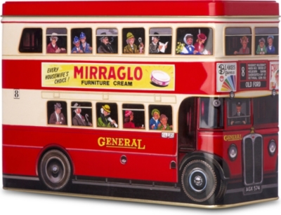 WALKERS Assorted biscuits in London bus tin 500g