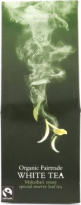 HAMPSTEAD TEA White loose leaf tea pouch 50g