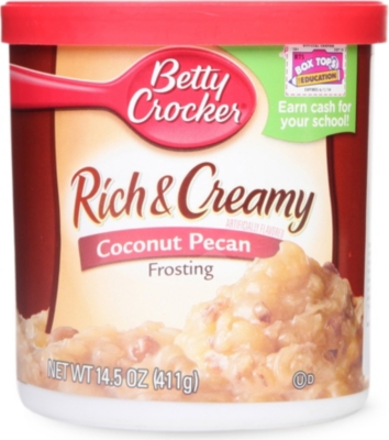 BETTY CROCKER - Rich & Creamy Coconut Pecan Frosting | Selfridges.com