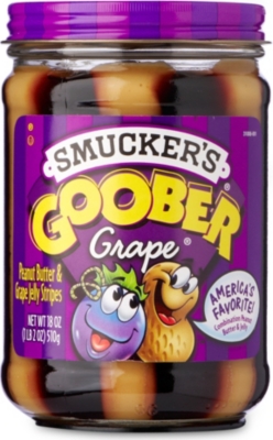 goober jelly peanut butter grape smuckers spread 510g smucker selfridges jam