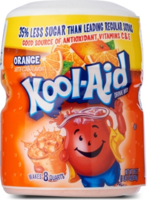 KOOL-AID Orange fruit drink mix 538g