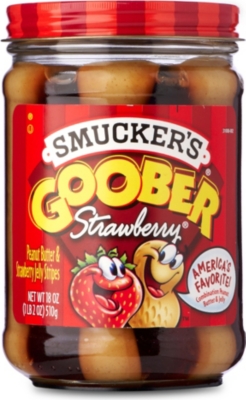 SMUCKERS Goober Strawberry peanut butter and jelly spread 510g