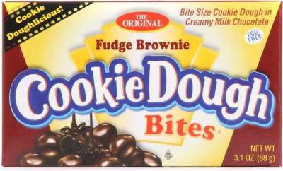 COOKIE DOUGH BITES Fudge Brownie cookie dough bites 88g