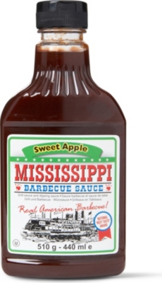 MISSISSIPPI BARBECUE SAUCE Sweet Apple barbecue sauce 440ml