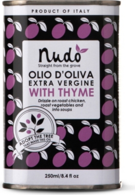 NUDO Olive oil with thyme 250ml