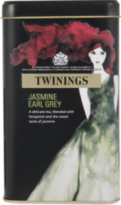 TWININGS Jasmine Earl Grey limited edition tea bags tin 40g