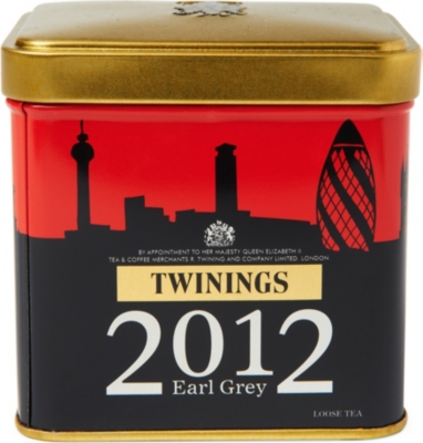 TWININGS London Skyline Earl Grey loose tea caddy 100g