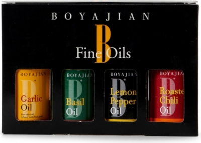 BOYAJIAN Four oil gift pack 4 x 30ml