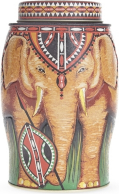 WILLIAMSON TEA High Grown Kenya elephant tea bag caddy 100g