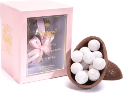 CHARBONNEL ET WALKER Pink Champagne truffle chocolate egg 450g