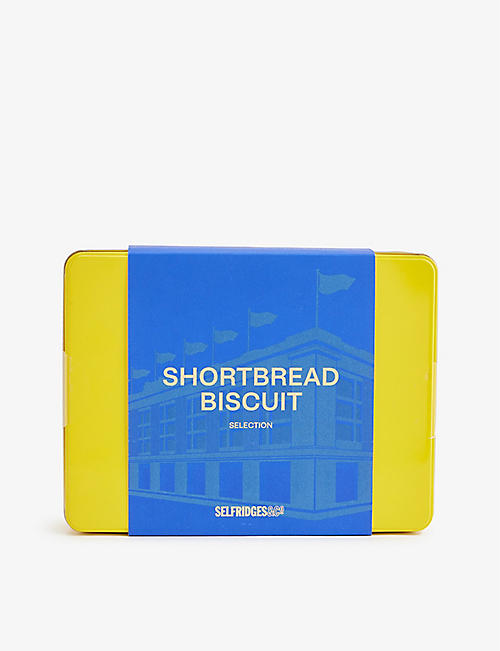 SELFRIDGES SELECTION: All-butter shortbread collection tin 660g
