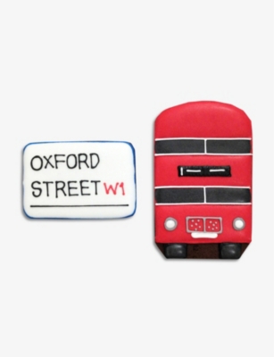 BISCUITEERS: Oxford Street Bond Street biscuit card 15g