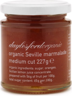 DAYLESFORD Organic Seville orange marmalade 227g