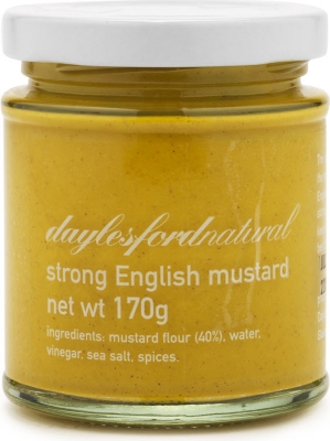 DAYLESFORD Organic strong English mustard 170g