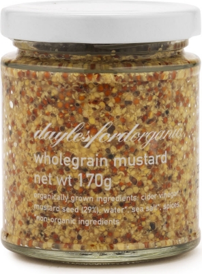 DAYLESFORD Organic wholegrain mustard 170g