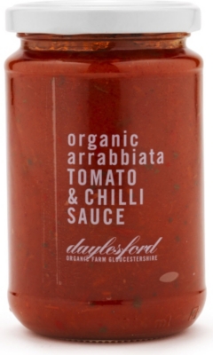 DAYLESFORD Organic arrabbiata pasta sauce 280g