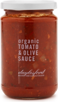 DAYLESFORD Organic tomato and olive pasta sauce 280g