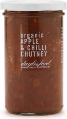 DAYLESFORD Organic apple & chilli chutney 280g