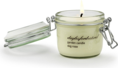 DAYLESFORD Dog Rose medium kilner jar candle