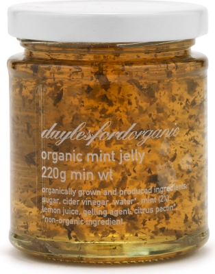 DAYLESFORD Organic mint jelly 220g