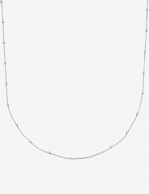 MONICA VINADER: Sterling silver chain necklace