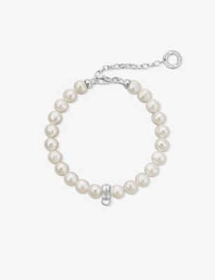 THOMAS SABO: Charm Club pearl charm bracelet