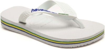 HAVAIANAS Brasil logo flip flops 6-12 years
