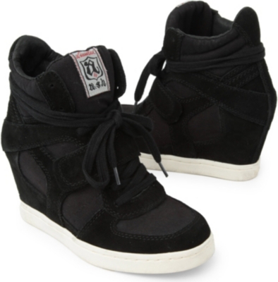 ASH Babe wedge high-top trainers 7-11 years