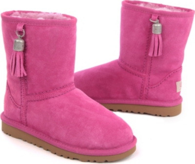 UGG UGG tassel boots UK 8 (kids)-UK 5 (adult)