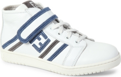 FENDI Zip high-top trainers 8-10 years
