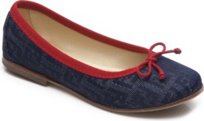 FENDI Denim ballerina pumps 6-9 years