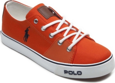 RALPH LAUREN Canvas trainers 9-12 years