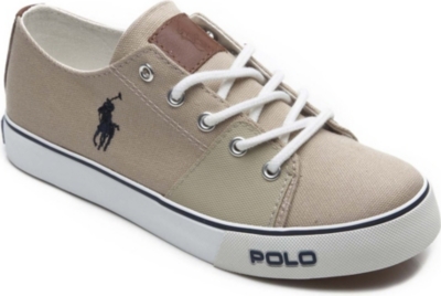 RALPH LAUREN Canvas trainers 6 months-12 years