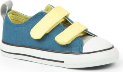 CONVERSE Two-tone velcro trainers 2-5 years