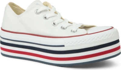 CONVERSE Unisex platform trainers 9-10 years