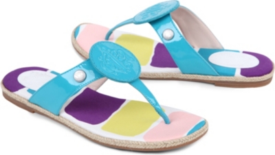 BABY DIOR Baby Dior flip flop sandals 7-9 years