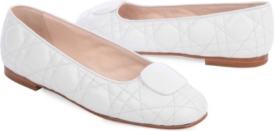 BABY DIOR Quilted ballet shoes 7-9 years