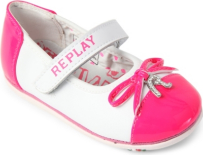 REPLAY Two-tone ballet pumps 1-4 years
