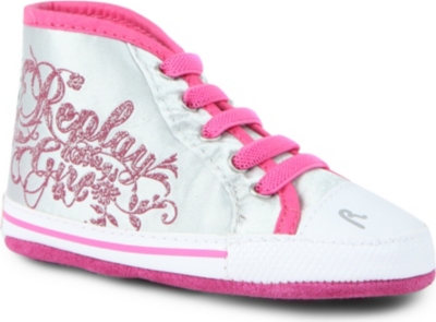 REPLAY Preston pre-walker trainers 6 months-1 year