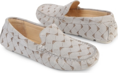 ARMANI Classic suede loafers 6-12 years